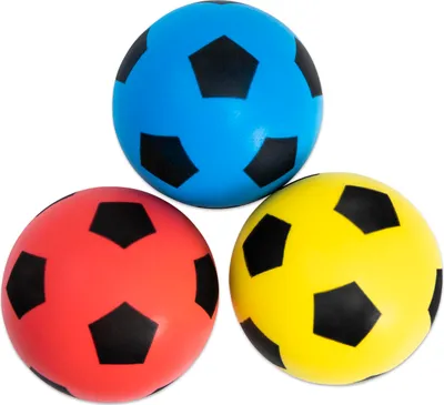 Produktbild von Betzold Softbälle, 3er-Set, Softball für Motorik/Geschicklichkeit, Seniorenförderung, Durchmesser: 19,4 cm