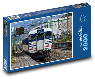 Obrázok produktu pre Puzzle 2000 Lokomotíva na trati - martinpuzzle