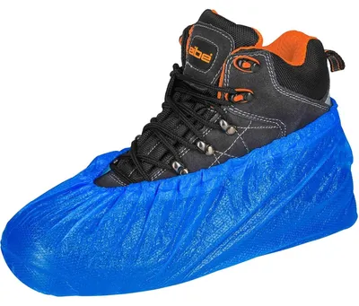 Imagen del producto de Bota de seguridad. Longitud: aproximadamente 40 cm. Altura: aproximadamente 43 cm. Color: azul. Categoría PSA: I