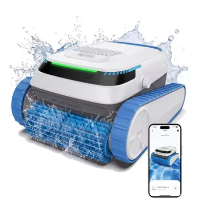 Image de Robot aspirateur de piscine intelligent AIRROBO PC20 avec application, sans fil, navigation intelligente, étanche IP68