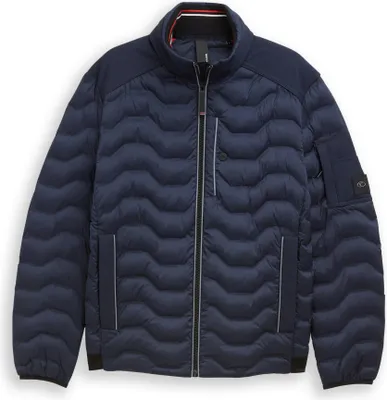 Produktbild von Hybrid Lightweight Steppjacke mit verstaubarer Kapuze