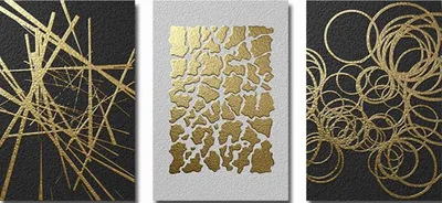 Produktbild von TPFLiving Kunstdruck LW-423 (OHNE RAHMEN) Poster - Leinwand - Wandbild - Hochauflösender Giclée-Druck, langlebig und hochwertig - Abstrakte Strukturen -  - Größe: 60x80cm
