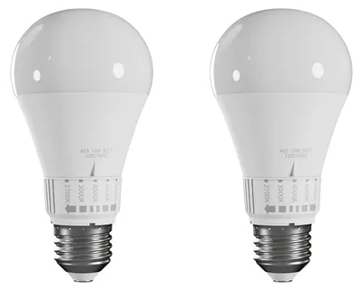 Produktbild von Spectrum E27 LED Lampe A60 10W 1100lm 6500K 230V 65mm 2 Stück