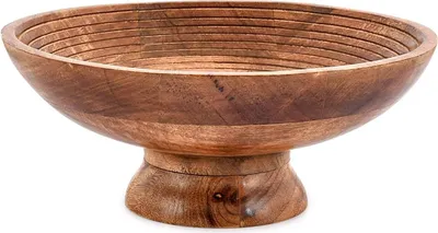 Zdjęcie produktu dla Miska drewniana 30.5 cm, drewno mango, do sałatek
