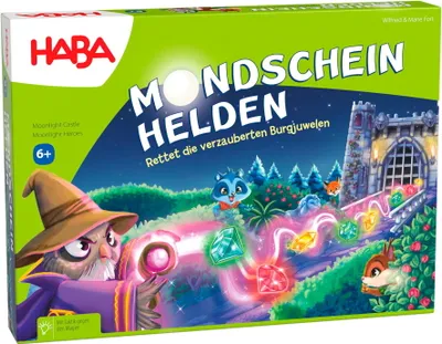 Produktbild von HABA Kinderspiel Schiebespiel Mondscheinhelden 1306482001