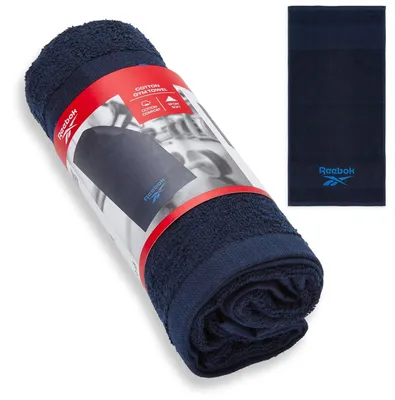 Immagine prodotto di Asciugamano da palestra Reebok: asciugamano sportivo in cotone ad asciugatura rapida, leggero e