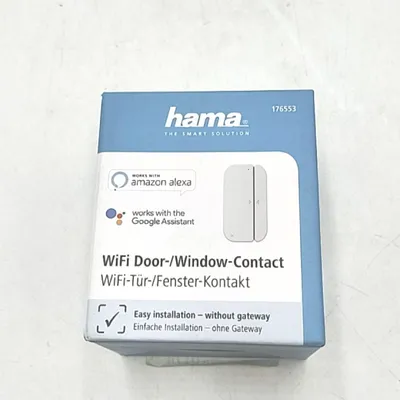 Produktbild von Hama 00176553, Kabellos, WLAN, Weiß, 2400 MHz, 1 Stück(e), Kunststoff