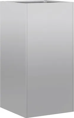 Immagine prodotto di vidaXL Fioriera 40x40x80 cm Acciaio zincato