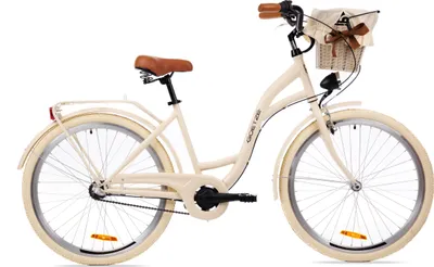 Produktbild von Goetze CityBike Style 26 Zoll 3 Gang Shimano Tiefeinsteiger Damen City Bike mit Korb