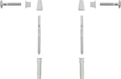 Image de Kit Fixation Wc Bidet Roca Dama Fixation Robuste Et Discrète - Roca
