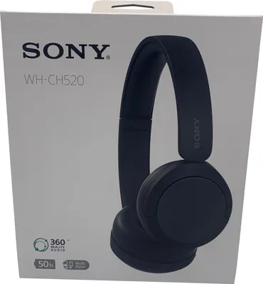 Produktbild von Sony WH-CH520, Kabellos, Anrufe/Musik, 147 g, Kopfhörer, Schwarz
