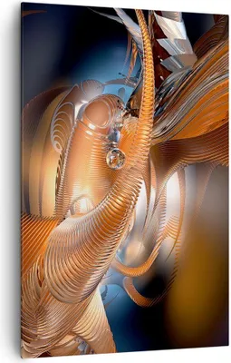 Produktbild von Bild auf Leinwand - Leinwandbild - Einteilig - Grafik konzept abstraktion - 80x120cm - Wand Bild - Wanddeko - Wandbilder - Leinwanddruck - Wanddekoration - Leinwand bilder - Wandbild - PA80x120-2332