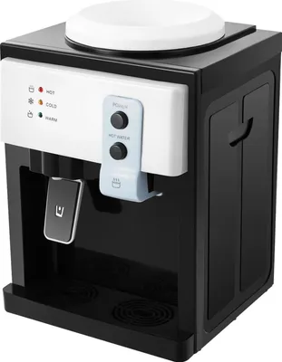 Immagine prodotto di Erogatore d'acqua - Refrigeratore d'acqua indipendente - Acqua calda e fredda - 50 W - Elettrico - Per casa e ufficio - Nero