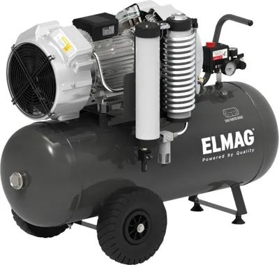 Produktbild von Elmag Dentalkompressor 480/8/90W - fahrbar, 21117