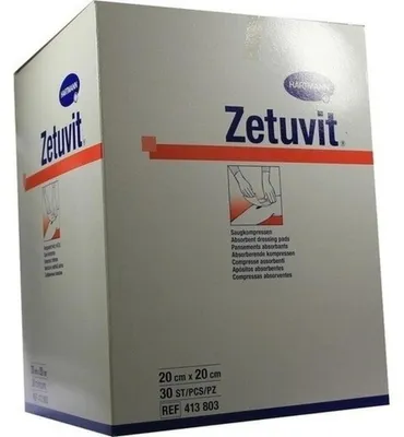 Produktbild von ZETUVIT Saugkompressen unsteril 20x20 cm