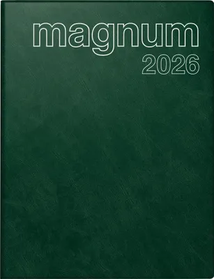 Produktbild von rido idé Buchkalender "magnum Catana" 2026 dunkelgrün