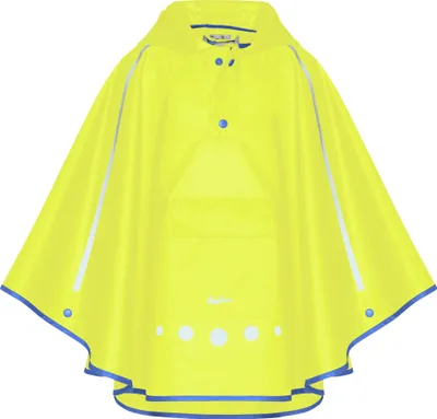 Produktbild von PLAYSHOES 408750, Regenmantel, Uni, Kind, 1 Taschen, Polyester, Gelb