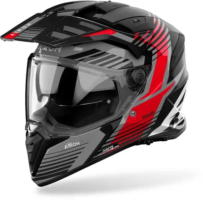 Immagine prodotto di Casco Airoh Bandit Spicy Enduro, nero/grigio/rosso, M (57/58)