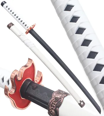 Produktbild von Anime Cosplay Katana Polypropylen Schwert Kyojuro Säbel Kimetsu No Yaiba Schwert Rengoku + Scheide