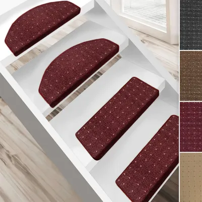 Produktbild von Stufenmatte Rapido Flieder Halbrund