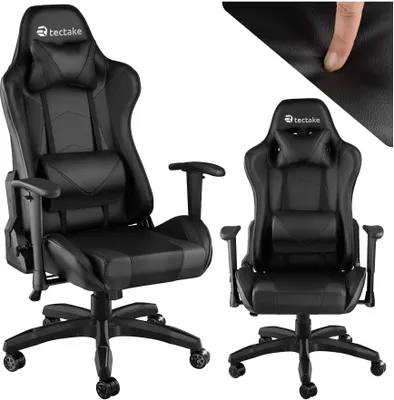 Produktbild von tectake® Racing Gaming Stuhl Twink ergonomische Form, mit verstellbarer Rückenlehne