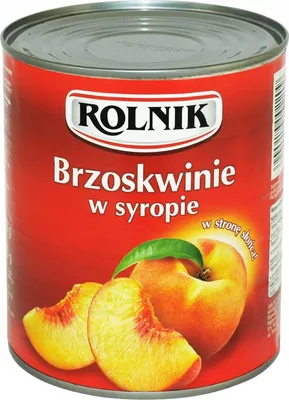 Obrázok produktu pre Farmárske broskyne v sirupe 820 g