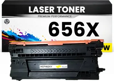 Produktbild von XXL Toner kompatibel für HP CF462X(656X) Color LaserJet Enterprise M652dn/M652n/M653dn/M653x in Gelb