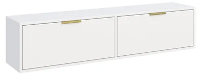Produktbild von Selsey Vena - TV-Hängeboard 2-türig, Weiß, 140 cm