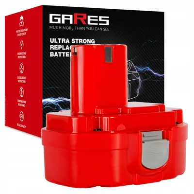 Obrázek produktu pro Gares Náhradní baterie pro Panasonic EZ7271X EY9201B EY9086B EY 3550 | 12 V 3.3 Ah Inny | Vysokovýkonná baterie pro robotický vysavač | Kompatibilní s Panasonic EZ7271X EY9201B EY9086B EY 3550 | Prémiová kvalita