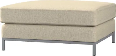 Produktbild von Dekoria Bezug für Kramfors Hocker, beige- grau, Husse, Kramfors Hocker