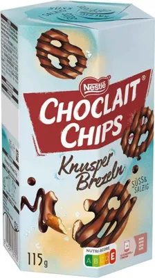 Produktbild von Choclait Chips Knusper Brezeln 115g