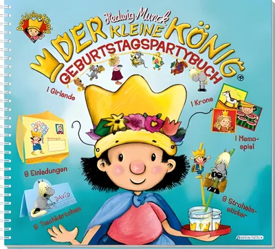 Produktbild von Geburtstags-Partybuch ""Der kleine König""