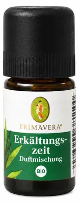 Produktbild von Primavera ERKÄLTUNGSZEIT Duftmischung Bio 5ml PZN 19977803