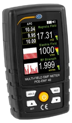 Produktbild von PCE Magnetfeldtester Strahlungsmesser PCE-EMF40 Gaußmeter Arbeitsschutzmessgerät