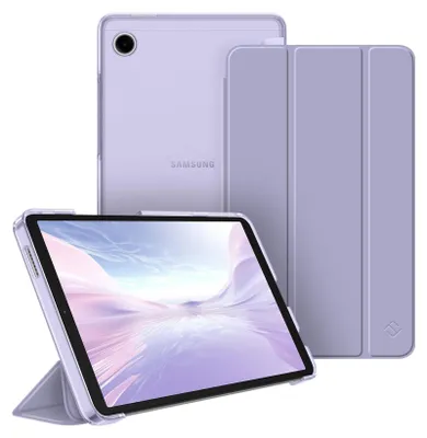 Produktbild von Fintie Hülle für Samsung Galaxy Tab A11 8,7" 2025/ Tab A9 8.7 Zoll Tablet, Ultra Dünn Schutzhülle mit Transparenter Rückseite, Pastellviolett