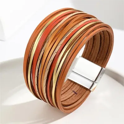 Image de Bracelet femme KO-38703 - Élégance Orange KP38703