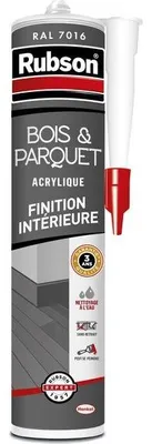 Produktbild von RUBSON dunkelgraue Acryl-Holz-/Parkettversiegelung 280ml Kartusche