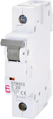 Produktbild von ETIMAT 6 1p C20 Leitungsschutzschalter