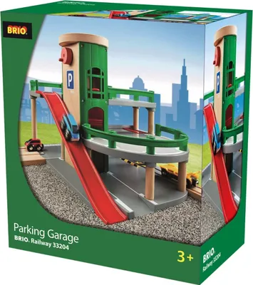 Produktbild von BRIO Parkhaus, Straßen und Schienen, 1Set