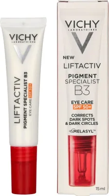 Zdjęcie produktu dla Vichy Liftactiv krem pod oczy Pigment Specialist B3 Eye Care SPF 50+ 15 ml