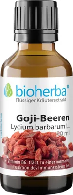 Obrázok produktu pre Goji bobule Lycium barbarum L. kvapky tinktúra 50 ml