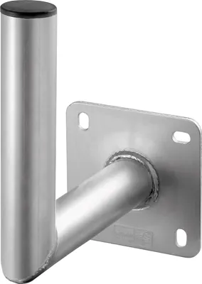 Produktbild von Goobay 67300 Aluminium SAT-Schüssel Wandhalter, Grau - mit 250 mm Wandabstand