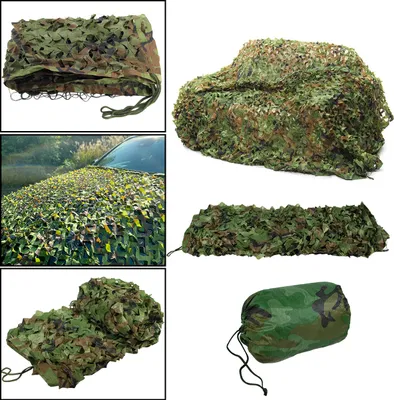 Produktbild von Tarnnetz Tarnung Armee Jagd Camouflage Camping Bundeswehr Flecktarn S