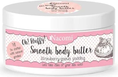 Produktbild von Nacomi Körperbutter Erdbeerpudding mit Guave, 100g