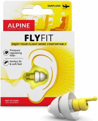Obrázek produktu pro Alpine FlyFit White Chrániče sluchu