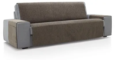 Imagen del producto de Funda para sofá de 4 plazas, fabricada en chenilla