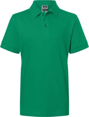 Produktbild von Hochwertiges Polohemd mit Armbündchen irish-green, Gr. L