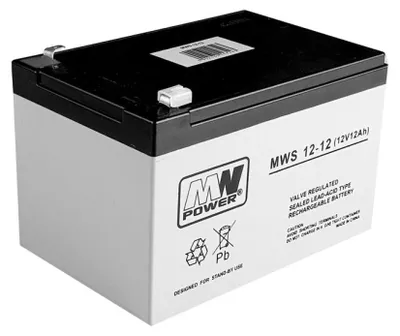 Obrázok produktu pre AGM gélová autobatéria 12V12Ah