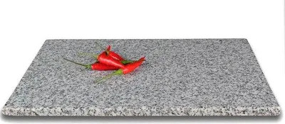 Produktbild von Granit-Tisch, Steintisch, Granit-Serviertisch (Granit, 30 x 20 x 1 cm)