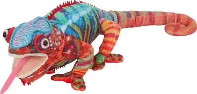 Produktbild von Plüschtier Chamäleon 65 cm, Kuscheltiere Stofftiere Echse Salamander Gecko, Reptilien, Tier